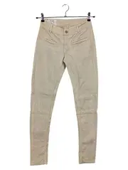 Vorschaubild 1 von Damen Jeans Straight Leg W27/36/S Beige Casual Baumwolle Elastan