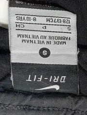 Vorschaubild 3 von Kinder Sport Shorts Gr. 128 Schwarz Dri-Fit Sporthose Jungen Mädchen