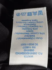 Vorschaubild 4 von Businesskleid Damen Gr. 40/L Schwarz Klassisch Elegant Kurzarm