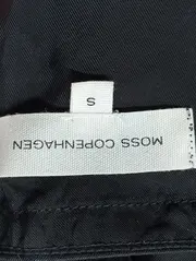 Vorschaubild 3 von MOSS COPENHAGEN Damen Top S/36 Schwarz Cupro Klassisch Elegant Minimalistisch