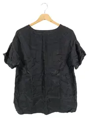 Vorschaubild 2 von MOSS COPENHAGEN Damen Top S/36 Schwarz Cupro Klassisch Elegant Minimalistisch