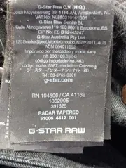 Vorschaubild 5 von Radar Tapered Jeans Damen W29/L34 Schwarz Baumwolle