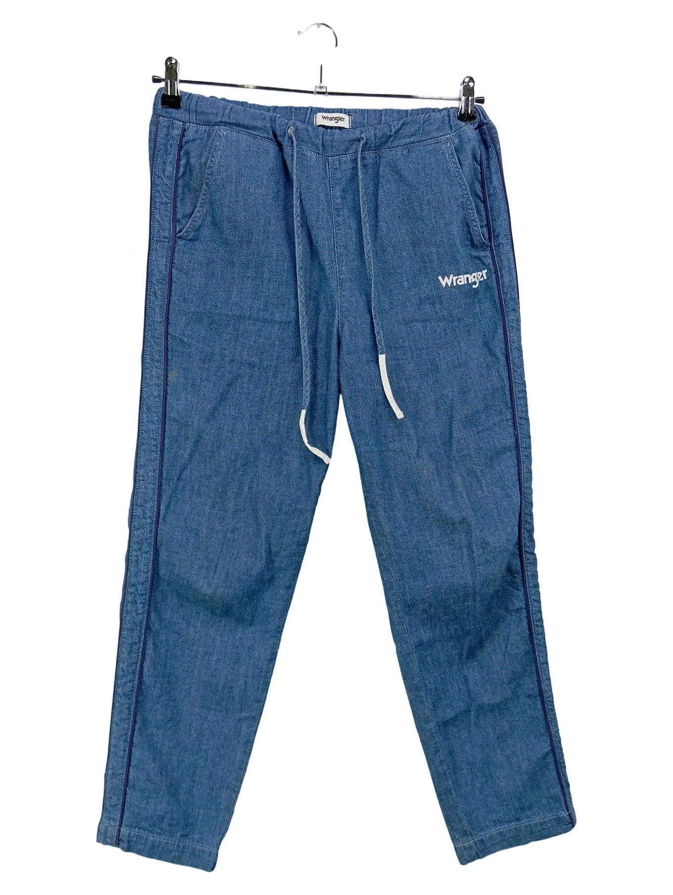 WRANGLER Damen Jogginghose Gr. 34/XS Blau Casual Sportlich Baumwolle