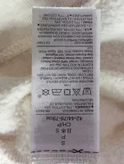 Vorschaubild 4 von Kapuzenpullover Damen Gr. 36/S Weiß Casual Hoodie Logo Print