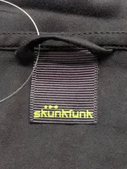 Vorschaubild 3 von SKUNKFUNK Freizeitkleid Damen M Schwarz Gesteppt Strukturmuster Midikleid