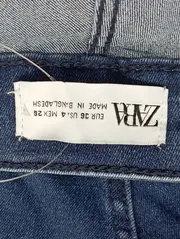 Vorschaubild 5 von Damen Jeans Slim Fit Gr. 36 S W28 Blau Casual mit Schlitzen