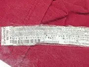 Vorschaubild 5 von Herren T-Shirt Rot Gr. 46/S mit Schriftzug Casual