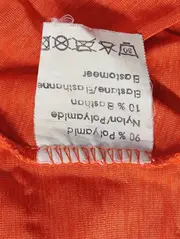 Vorschaubild 4 von Langarmshirt Damen Gr. 38/M Orange Basic Casual