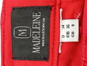 Vorschaubild 3 von Damen Stoffhose Gr. 34 XS Rot Klassisch Business Elegant