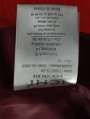 Vorschaubild 4 von Damen Steppjacke Gr. 34;XS Orange Streetwear Casual