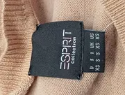 Vorschaubild 3 von Pullover Damen Gr. 34/XS Beige V-Ausschnitt Klassisch Elegant