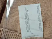 Vorschaubild 4 von Pullover Damen Gr. 34/XS Beige V-Ausschnitt Klassisch Elegant