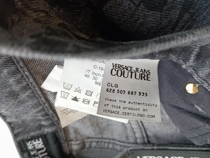 VERSACE JEANS COUTURE Jeans Straight Leg Bild 4