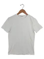 Vorschaubild 1 von Damen T-Shirt Gr. 38/M Weiß Basic Casual Kurzarm Baumwolle