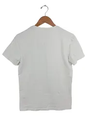 Vorschaubild 2 von Damen T-Shirt Gr. 38/M Weiß Basic Casual Kurzarm Baumwolle