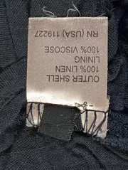 Vorschaubild 6 von Damen Freizeitkleid Leinen Gestreift Gr. 36/S Maritim