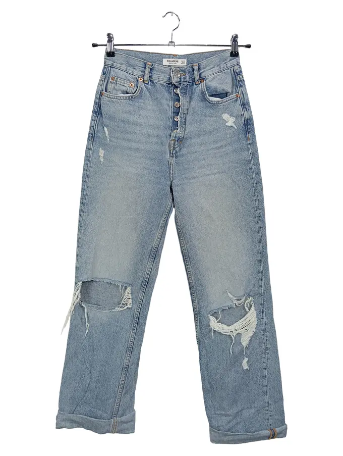 PULL&BEAR Destroyed Jeans Bild 1