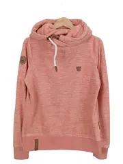 Vorschaubild 1 von Damen Sweatshirt Hoodie Rosa Gr. 40/L Casual Sportlich Modern