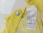 Vorschaubild 4 von Kinder Jeansjacke Gelb Gr. 92 Casual