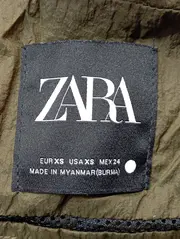 Vorschaubild 3 von Leichte Jacke Damen XS Grün Casual Nylon Kapuze Reißverschluss