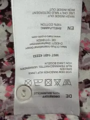 Vorschaubild 4 von Damen Bluse 34/XS Mehrfarbig Florales Muster Casual Baumwolle