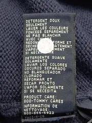 Vorschaubild 3 von Pullover Herren Blau Uni Klassisch Baumwolle Langarm