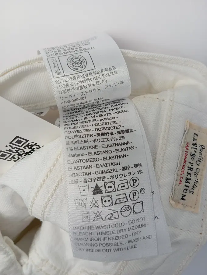 LEVI'S Jeans Straight Leg Bild 4