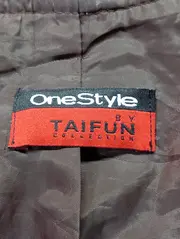 Vorschaubild 3 von TAIFUN Damen Sweatjacke Braun Einheitsgröße Elegant Rüschen Nieten