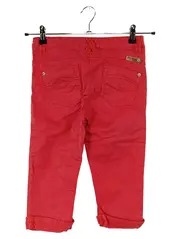Vorschaubild 2 von Kinder Stoffhose Gr. 152 Rot Casual Hose Mädchen