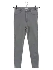 Vorschaubild 1 von Damen Jeans Regular Fit Gr. 38 Grau Casual