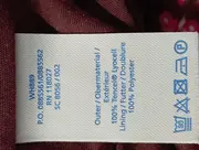 Vorschaubild 4 von Etuikleid Damen Gr. 36/S Rot Grafisch Lyocell Vintage