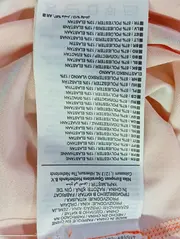 Vorschaubild 4 von Damen Sport Shirt Gr. 34/XS Orange Gestreift Dri-FIT Laufshirt