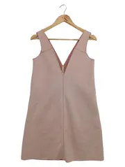 Vorschaubild 2 von Damen Freizeitkleid Gr. 38/M Rosa Minimalistisches Midikleid