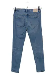 Vorschaubild 3 von Damen Jeans Slim Fit Gr. 38/M W29 Blau Stretch Hose