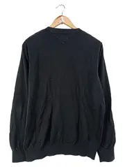 Vorschaubild 2 von Herren Pullover V-Ausschnitt Gr. 50/M Schwarz Casual