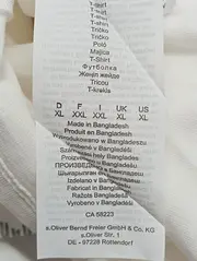 Vorschaubild 4 von Damen Langarmshirt Gr. 42/XL Weiß Blumen Casual Basic