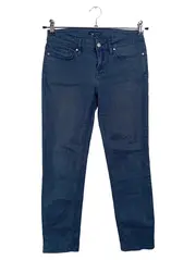 Vorschaubild 1 von Damen Jeans Tapered Fit Gr. 4 W28/36 Blau Stretch