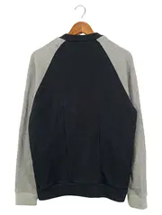Vorschaubild 2 von Herren Sweatjacke Schwarz Grau M/50 Casual Modern Baumwolle