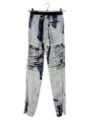 Vorschaubild 2 von Damen Stoffhose Gr. S (36) Mehrfarbig Abstrakt Muster Casual