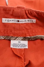 Vorschaubild 3 von Damen Stoffhose Gr. 42 XL Orange Baumwolle Casual