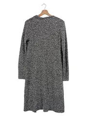 Vorschaubild 2 von Strickjacke Damen Gr. 34/XS Grau Casual Langarm Cardigan