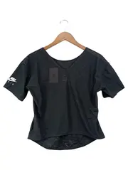 Vorschaubild 1 von Damen Sport Shirt Schwarz Lochmuster Gr. 34/XS