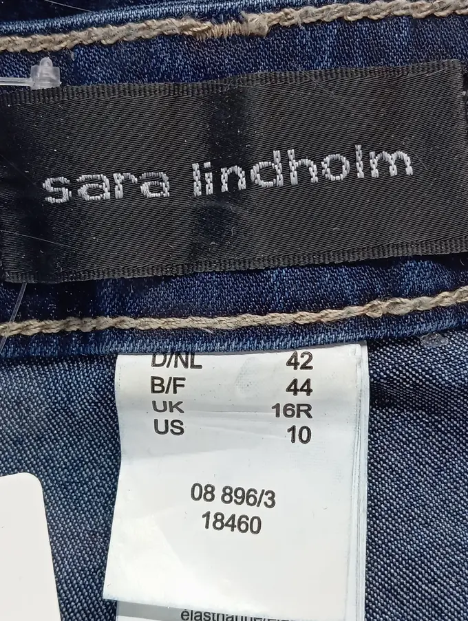 SARA LINDHOLM Jeans Straight Leg Bild 3