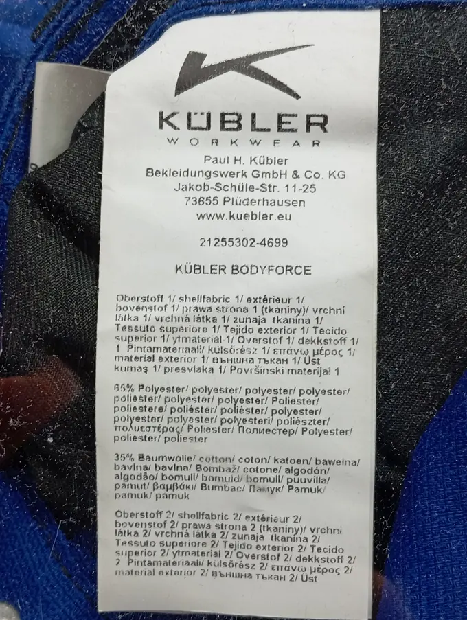 KÜBLER WORKWEAR Arbeitshose Bild 3