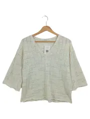 Vorschaubild 1 von Damen Pullover Gr. 36/S Beige Casual Modern Minimalistisch 3/4-Arm