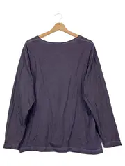 Vorschaubild 2 von Damen Langarmshirt Lila Einheitsgröße Casual Basic