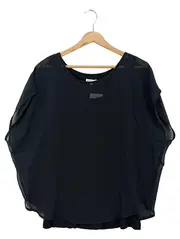 Vorschaubild 1 von Bluse Damen Gr. 36/S Schwarz Casual Viskose