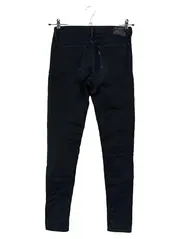 Vorschaubild 2 von LEVIS 711 Skinny Jeans Damen W25/34 Schwarz Stretch Denim Hose