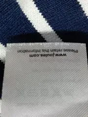 Vorschaubild 7 von Damen Freizeitkleid Blau Gestreift Maritim Baumwolle Gr. 38/S