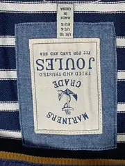 Vorschaubild 5 von Damen Freizeitkleid Blau Gestreift Maritim Baumwolle Gr. 38/S